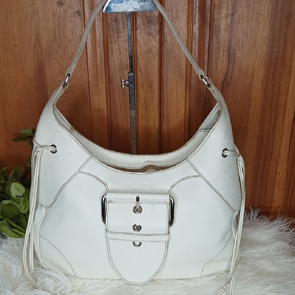 Car Shoe Italian Leather Shoulder Bag